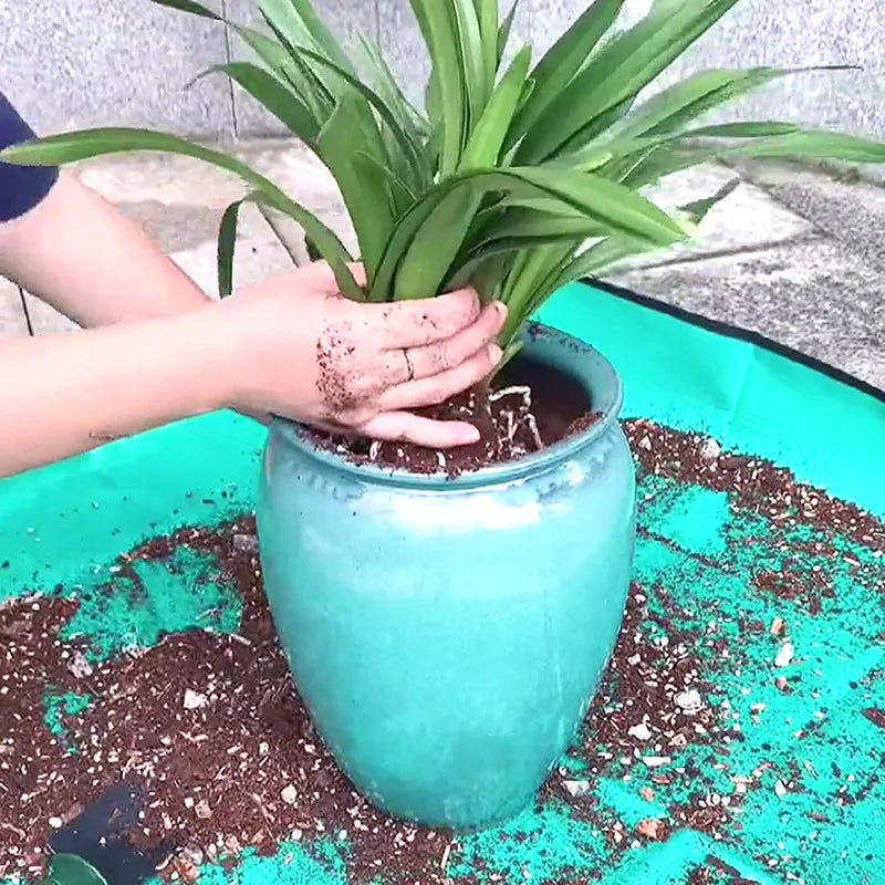 Waterproof Potting Mat | Foldable Gardening Transplanting Pad | Mess-Free Soil Work Surface | Multiple Sizes