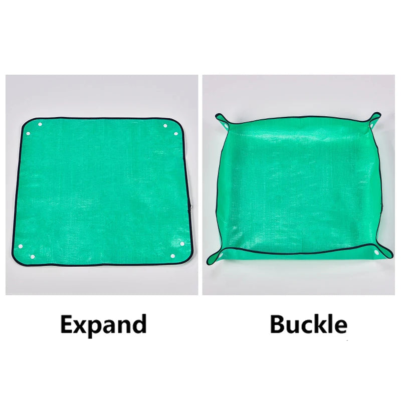 Waterproof Potting Mat | Foldable Gardening Transplanting Pad | Mess-Free Soil Work Surface | Multiple Sizes