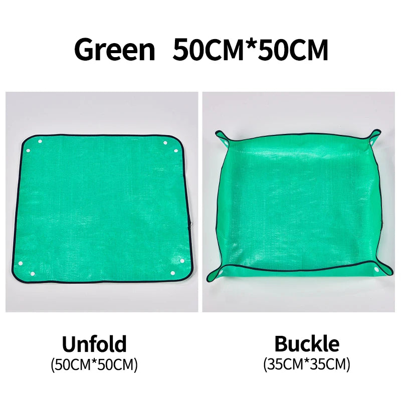 Waterproof Potting Mat | Foldable Gardening Transplanting Pad | Mess-Free Soil Work Surface | Multiple Sizes