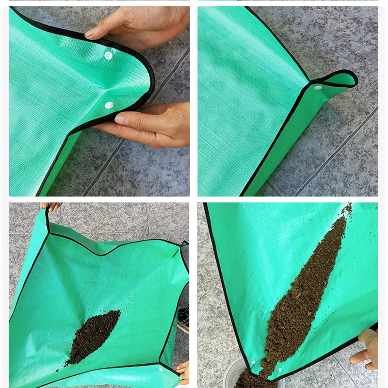 Waterproof Potting Mat | Foldable Gardening Transplanting Pad | Mess-Free Soil Work Surface | Multiple Sizes