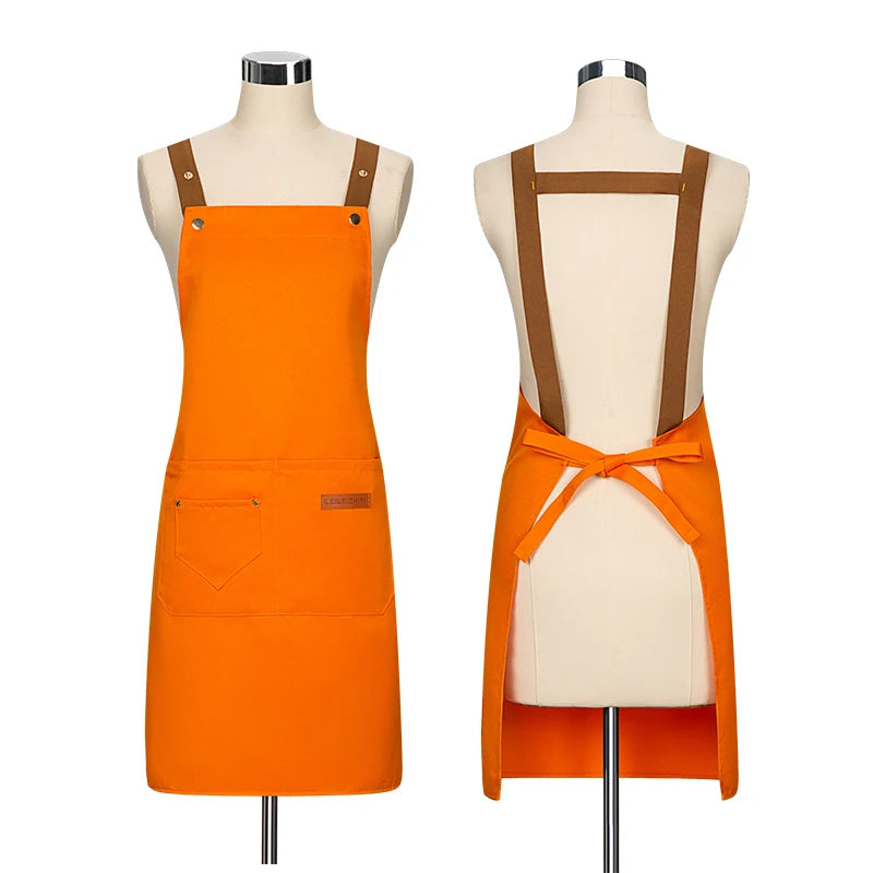 Gardening Apron with Cross-Back Straps