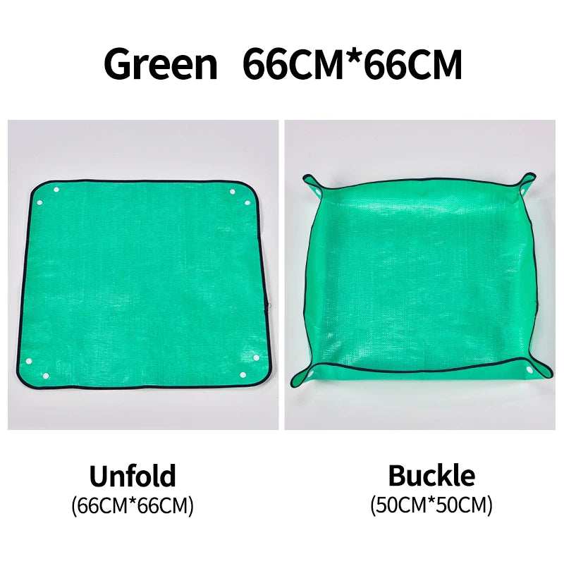 Waterproof Potting Mat | Foldable Gardening Transplanting Pad | Mess-Free Soil Work Surface | Multiple Sizes