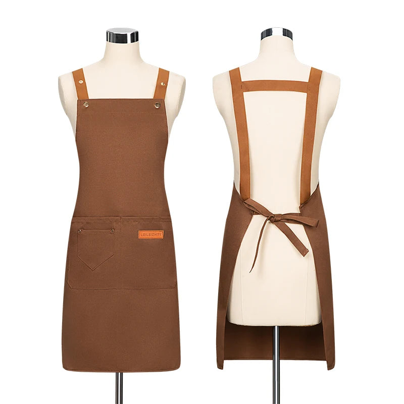 Gardening Apron with Cross-Back Straps