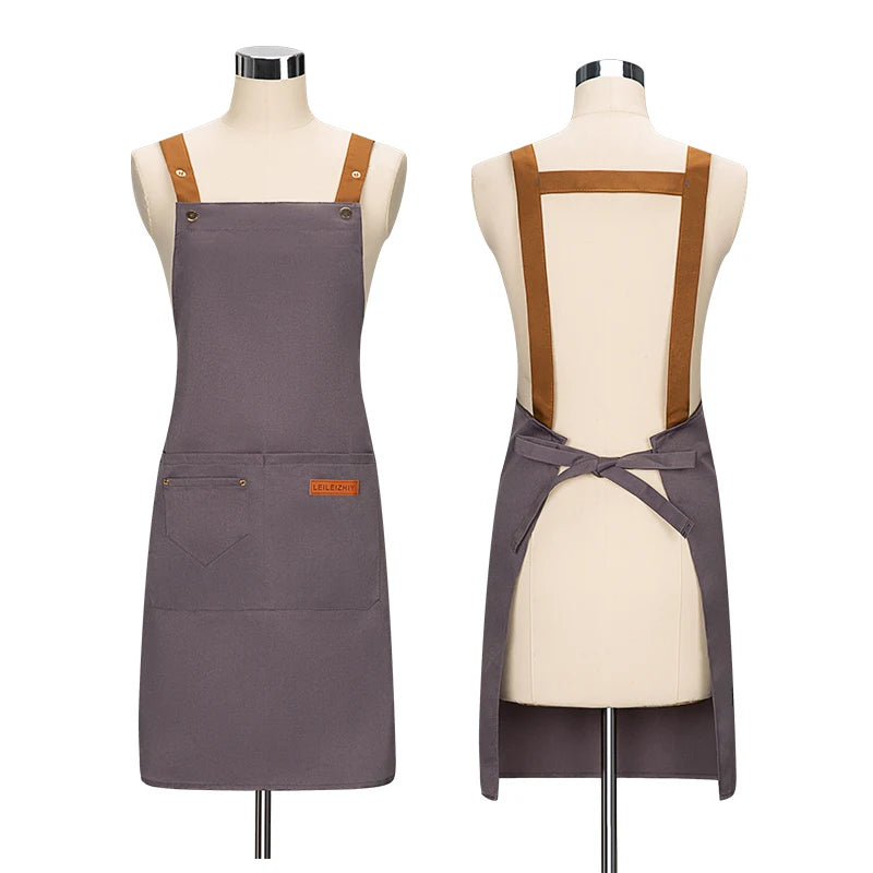 Gardening Apron with Cross-Back Straps