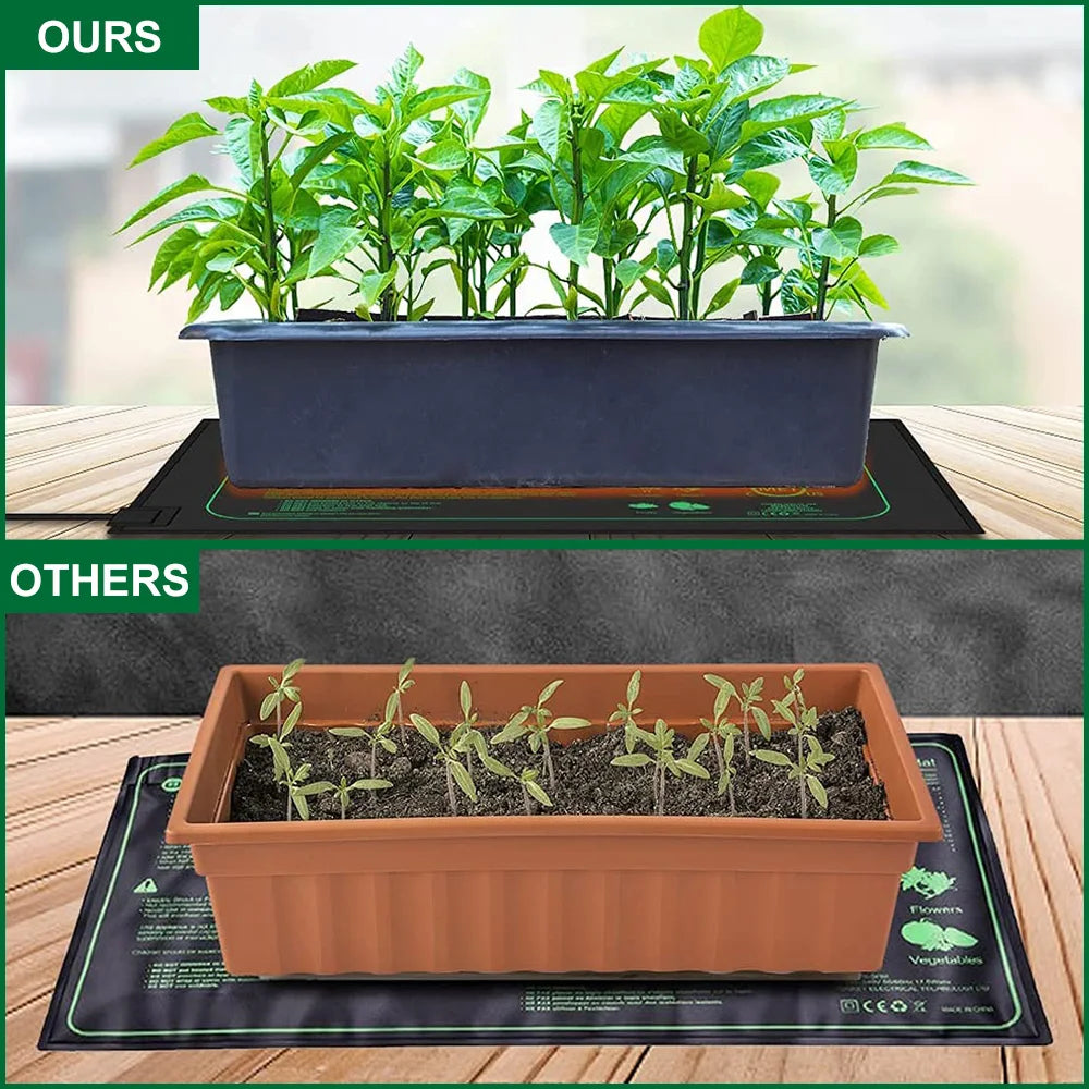 Seedling Heat Mat | Waterproof Germination Pad for Indoor Plants & Propagation | Multiple Sizes