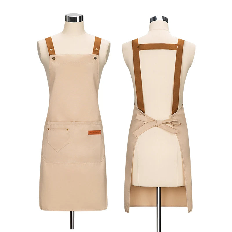 Gardening Apron with Cross-Back Straps