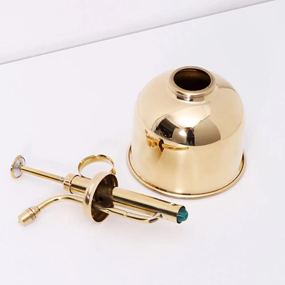 Vintage Brass Plant Mister | Metal Spray Bottle for Houseplants & Succulents | Gold or Rose Gold Finish