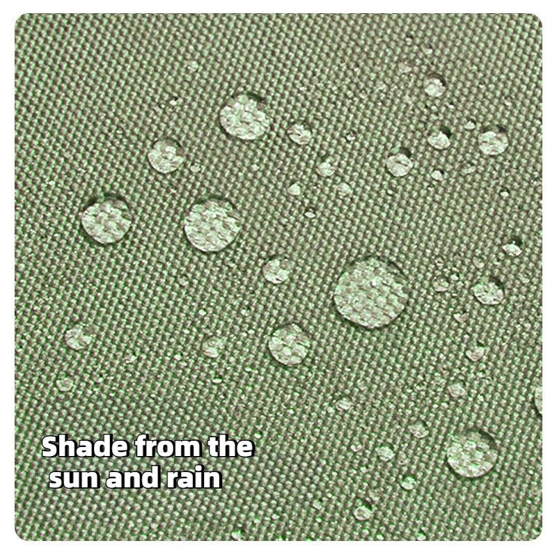 Triangle Shade Sail Canopy | 3x3x3m Waterproof Sun Cover | Outdoor Garden, Market, or Patio Awning | Gray, Orange, or Green