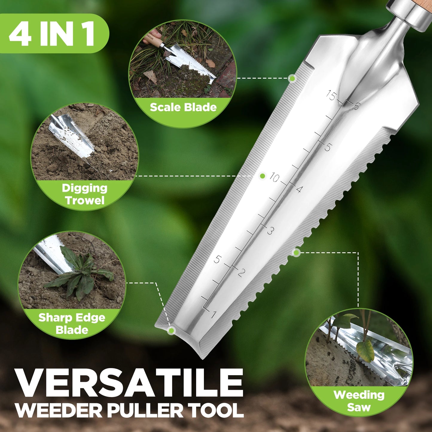 WORKPRO 3-Piece Garden Tool Set